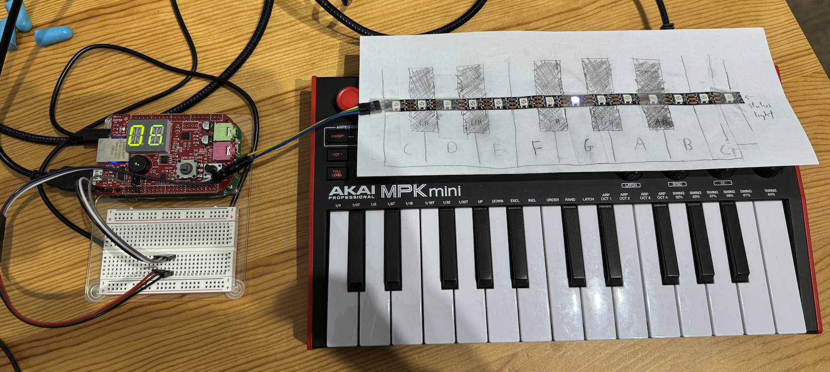 Screenshot of Keyboard Guidance System